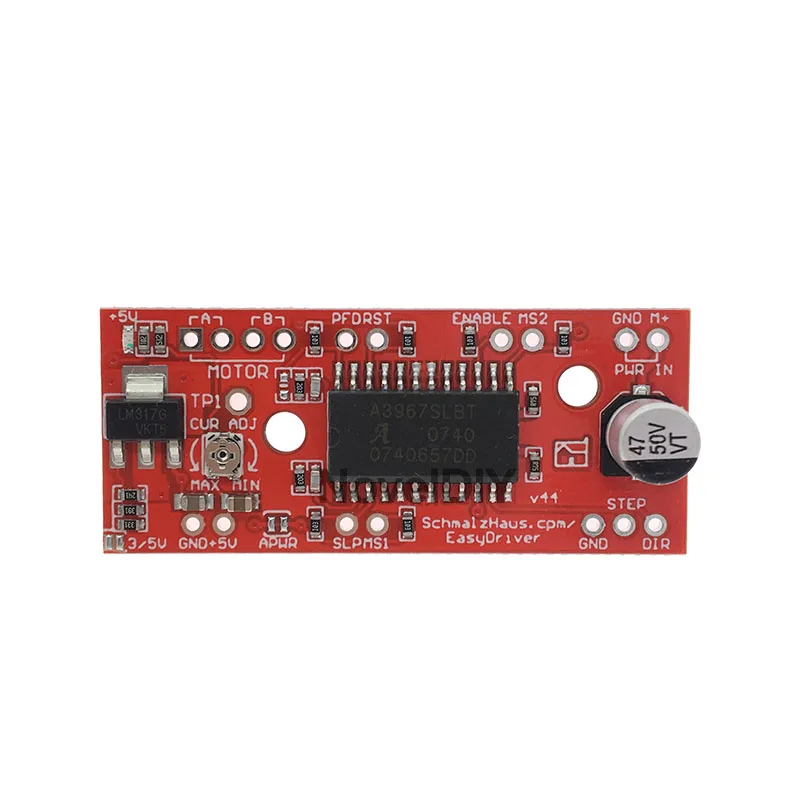 Совершенно новые платы шагового двигателя A3967 для Arduino Электрический модуль 3D