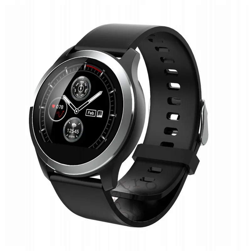 Z03 Смарт-часы PPG+ ЭКГ IP68 водонепроницаемый смарт-браслет кровяное давление трекер сердечного ритма Смарт-спортивные часы фитнес-трекер - Цвет: Черный