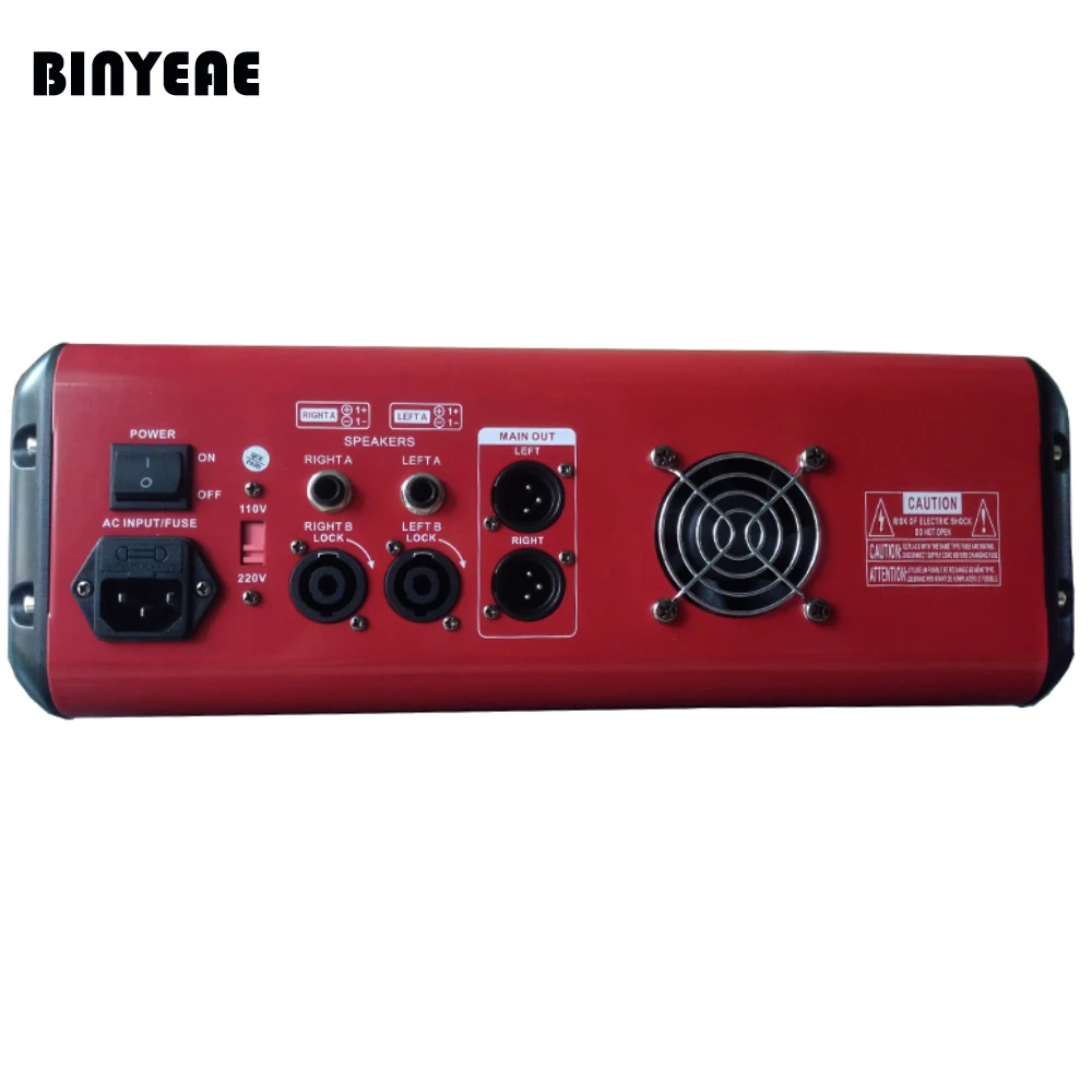 500W 6-канальный питание микшерный пульт усилитель Запись Функция mezcladora De DJ PMR606D