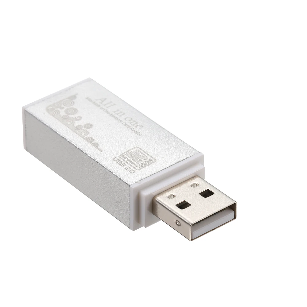 Кардридер Все в одном кардридер USB 2 0 мини портативный для SD/TF/MS micro(M2) компьютерные