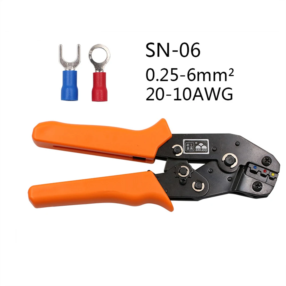 Изолированные голая клемма зажим SN 28B/48B/01C/02C/06C/06WF Dupont компрессионные