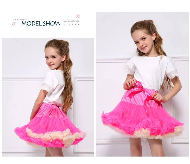 Summer Baby Kids Girls Tutu Skirt Princess Party Dance Ballet Tutu Skirts Tulle Skirt Girl Children Pettiskirts Toddler Clothes
