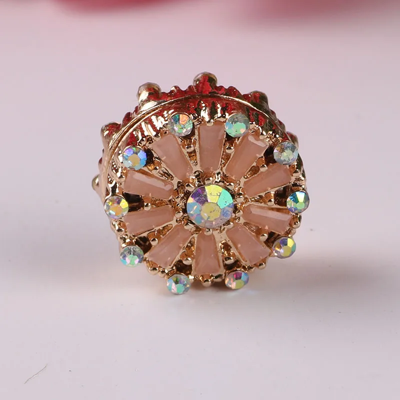 1 шт. Новая мода мульти Цвет Циркон Bling мусульманский платок Абаи химар Магнитная
