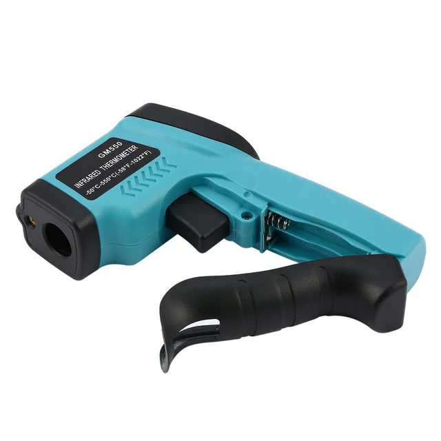 Gm550 Blue GM320 лазерный lcd цифровой ИК инфракрасный термометр точечный пистолет 50~ 400 градусов Бесконтактный ИК лазерный точечный пистолет с подсветкой - Цвет: Gm550 Blue