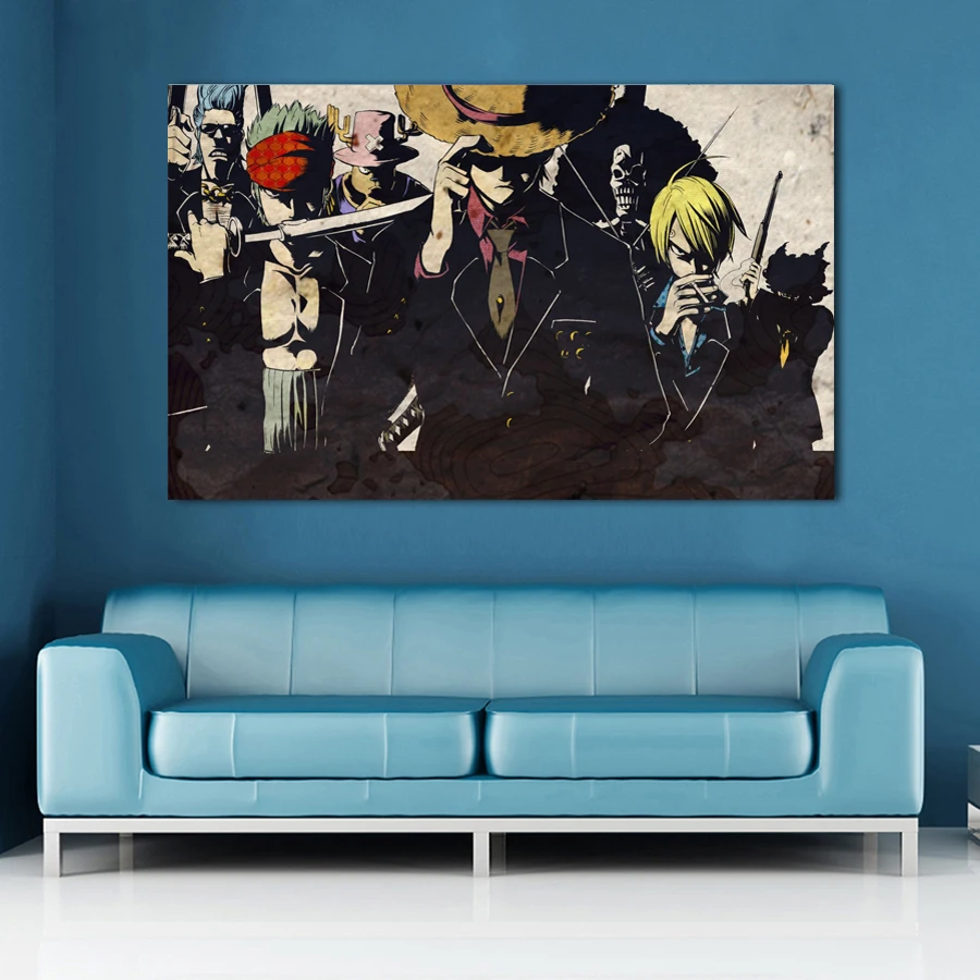 Холст Картины Wall Art HD печатает рамки домашний декор цельнокроеное платье One piece
