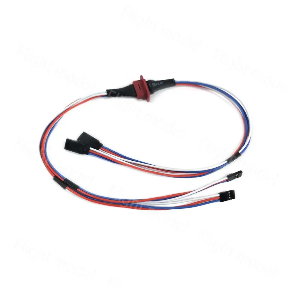 MPX 8 Pin 100 AWG Multi-Wire Servo Extension Plug 2 Wire