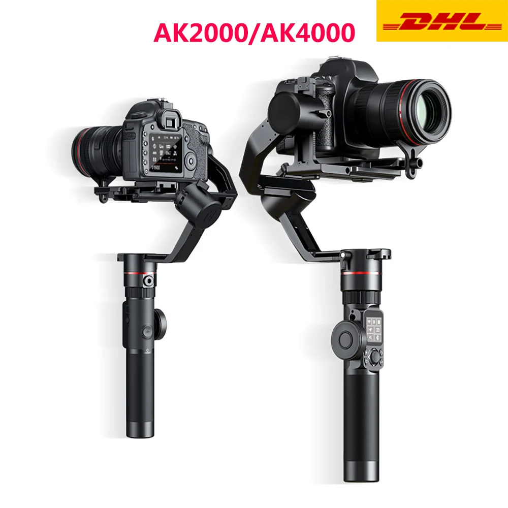 FeiyuTech AK2000 AK4000 3-осевой Камера стабилизатор Handhel Gimbal для sony Canon 5D Panasonic GH5 Nikon камеры De Камера