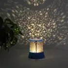 Светодиодная лампа-проектор с романтическим ночным небом, декоративный прикроватный светильник для детской, спальни, креативный подарок, проекционный светильник