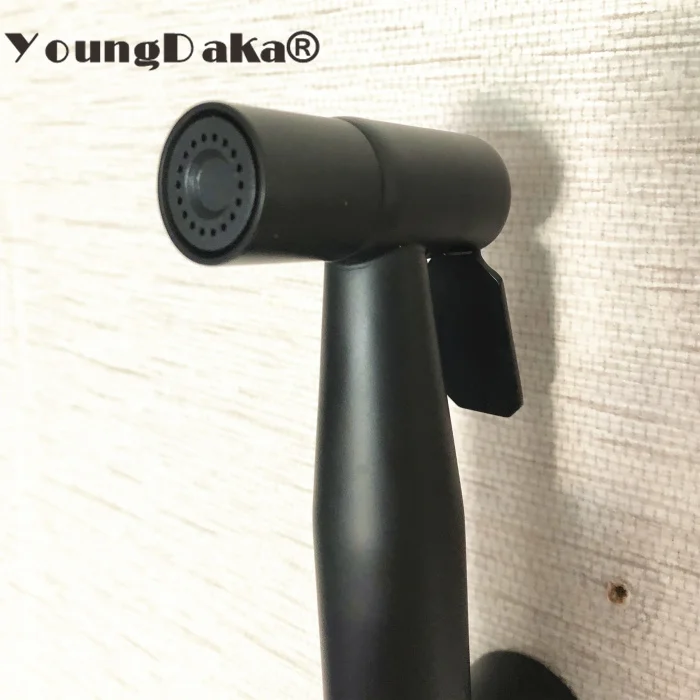 Ручной распылитель для биде черная душевая лейка унитаза Shattaf ручной смесителя