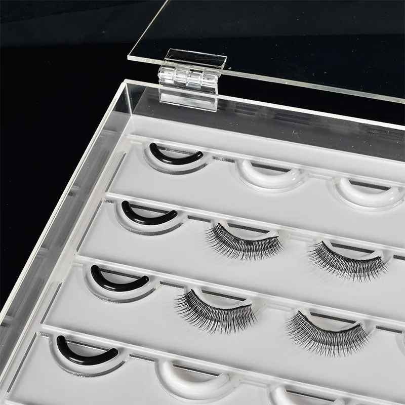 Демонстрационная Подставка для ресниц 20 cs органайзер коробка накладных клей