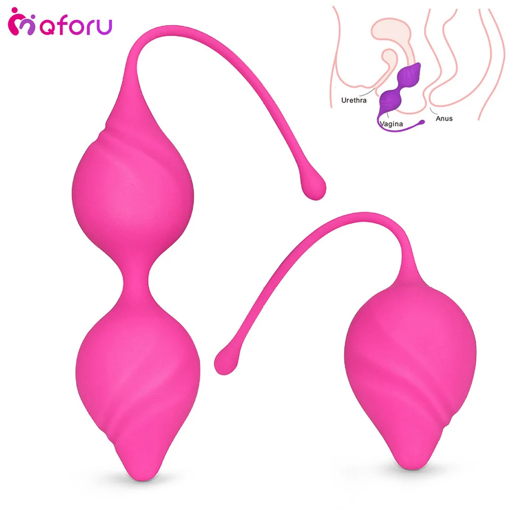 2 шт. силиконовые шарики Kegel MQFORU для упражнений Бен Ва вагинальные подтяжки