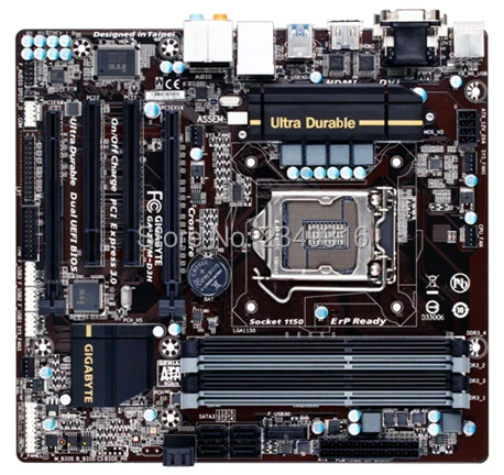 Для Gigabyte GA-Z87M-D3H оригинальная б/у настольная материнская плата Z87M-D3H Z87 LGA 1150 i3 i5 i7 DDR3