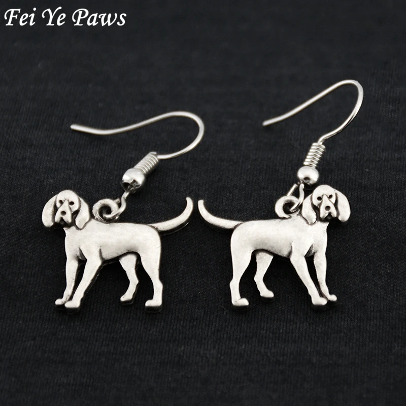 

Vintage Coonhound Dog Drop Earrings Long Funny Animal Minimalist Long Dangle Earrings For Women Jewelery Jwellry My Orders