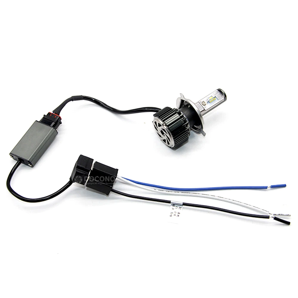 Универсальный мотоцикл 40 Вт светодиодные лампы дальнего/ближнего света для SUZUKI