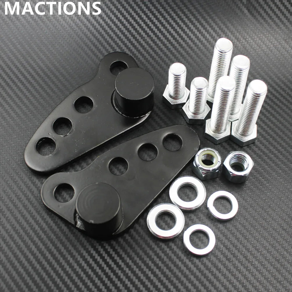 

1"- 3" Lowering Kit Black Motorcycle Parts Adjustable For Harley Touring Street Glide Road Glide 02-12 Wholesale C10