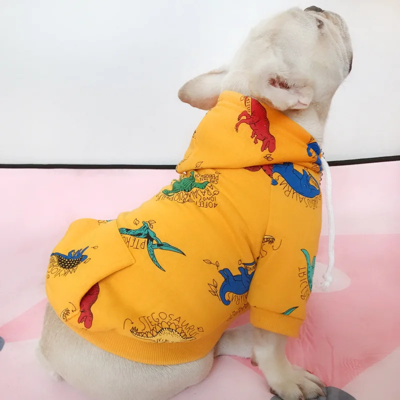 Pet Костюмы для собаки худи, свитшот, пальто куртка Чихуахуа кота с рисунком пуделя для женщин сумка на плечо сумка из кожи в виде мопса, французский одежда для бульдога шнауцер собака костюмы