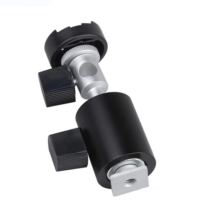 Металлическая шаровая Головка кронштейн для вспышки подставка горячего башмака