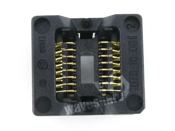 SOP8 SOP16 SO8 SO16 SOIC8 SOIC16 OTS-16-1.27-03 Enplas IC тестер сгорания розетка программатор адаптер 1 27