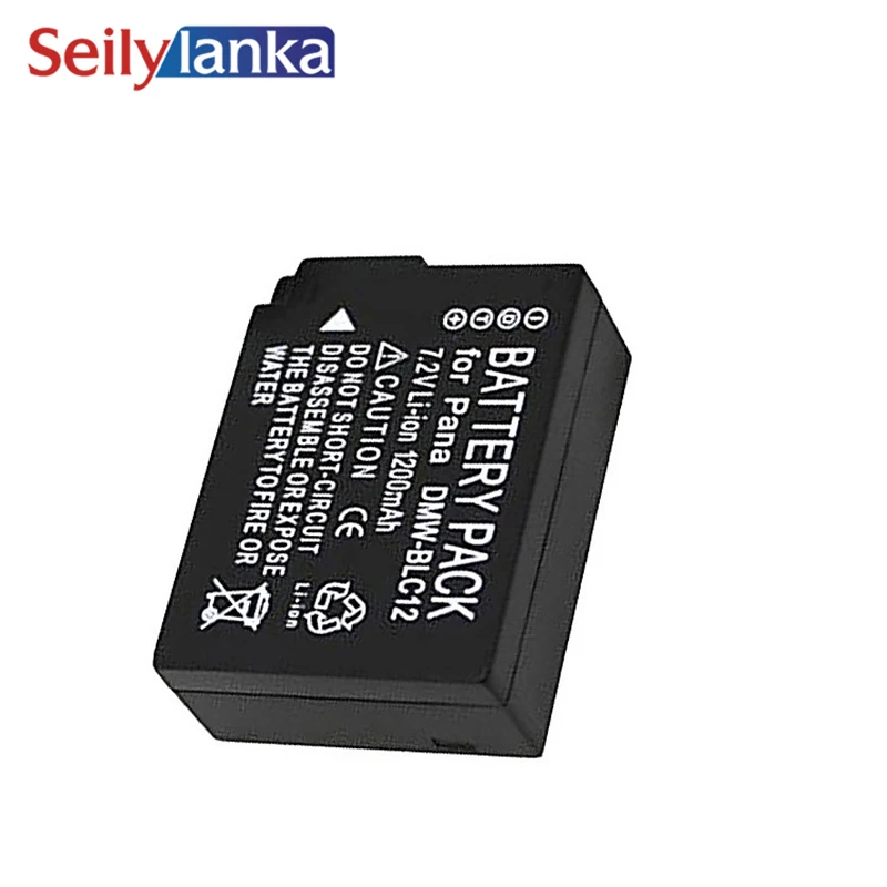 1200 мАч для Panasoni DMW BLC12 цифровых фотоаппаратов аккумулятор видеокамера DMWBLC12 BLC12PP