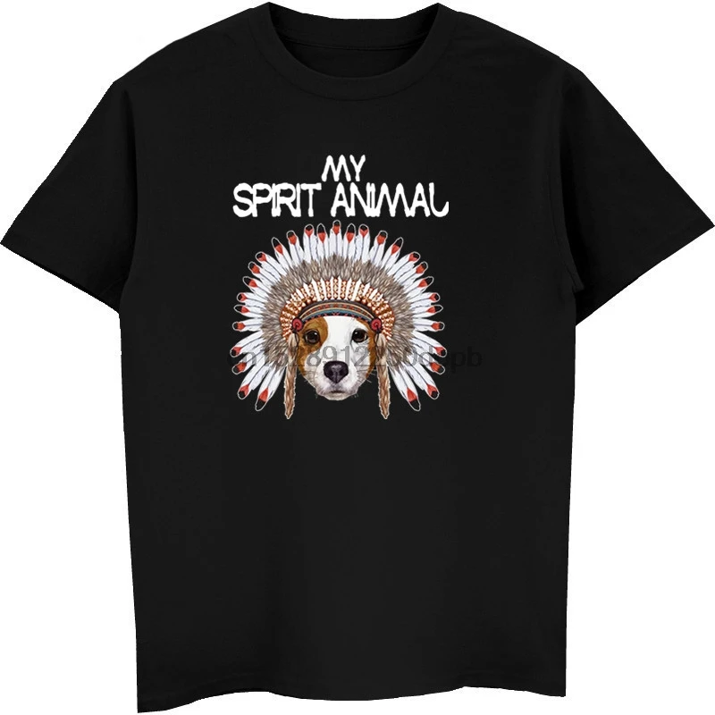 Забавная Милая футболка с изображением собаки Джека Рассел мой дух летняя