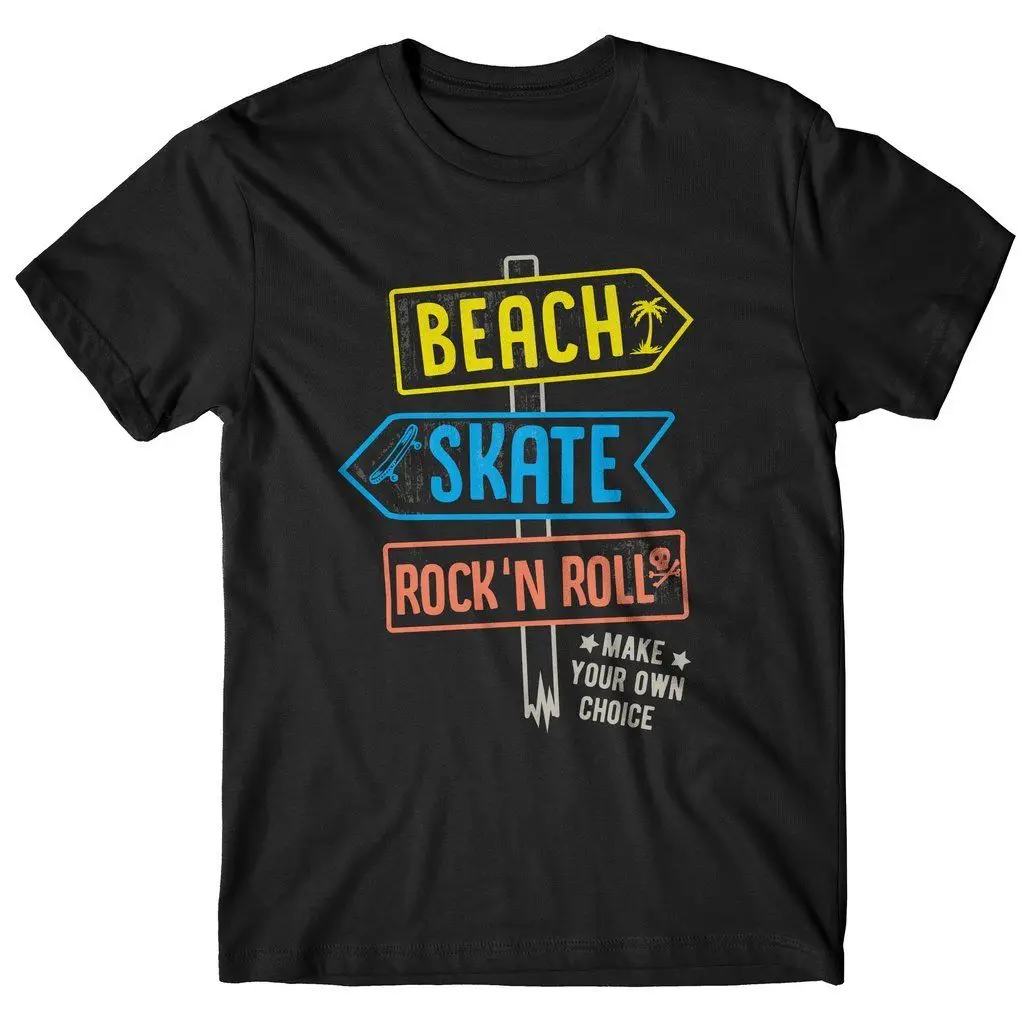 MAGLIA Материglietta футболка UOMO пляжные SPIAGGIA Скейт Скейтборд рок-н-ролл | Мужская