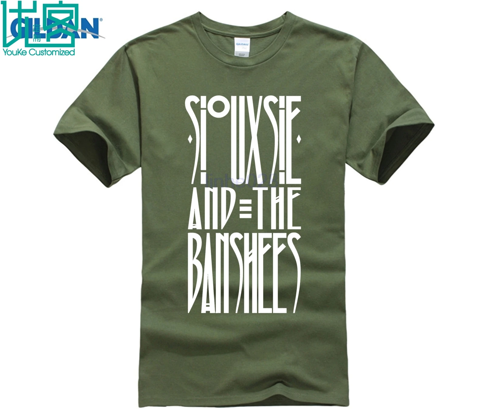 Siouxsie and the Banshees Logo Shirt T | Мужская одежда
