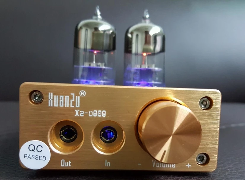 Mini 6J9 усилитель клапанной Трубки Audio High-ток HiFi Stereo Amp | Электроника