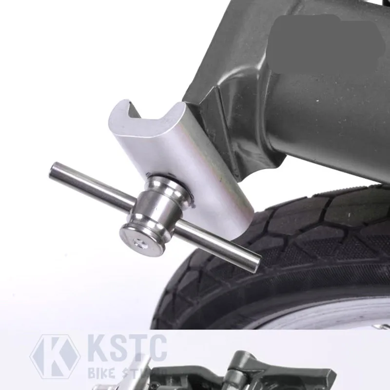 Складная титановая ручка винта для велосипеда brompton frame передняя вилка гаечный