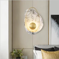 personality black white resin wall sconces nordic led resin wall lamp bedroom bedside indoor house wall mounted light luminaire