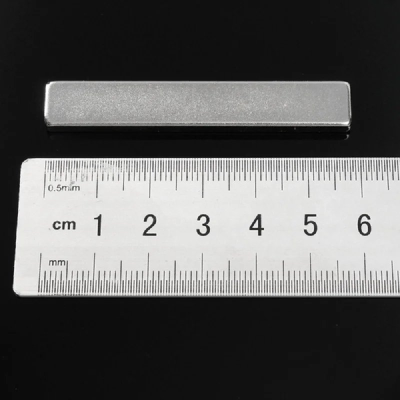 5Pcs Super Strong Block Fridge Magnets 60x10x4mm Rare Earth Neodymium N50 | Обустройство дома
