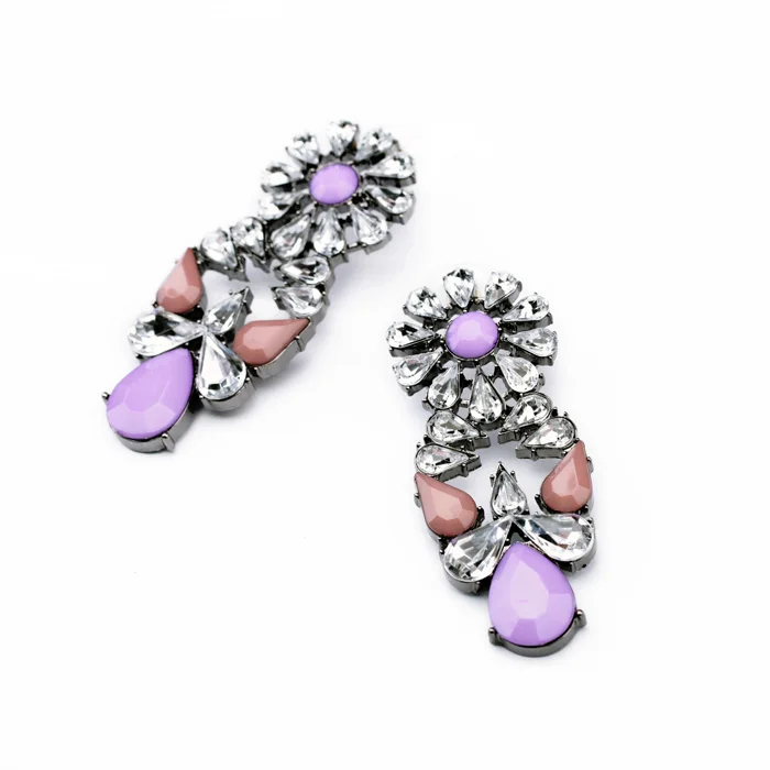 Уникальные Разноцветные серьги из смолы в виде капли воды для женщин подарки