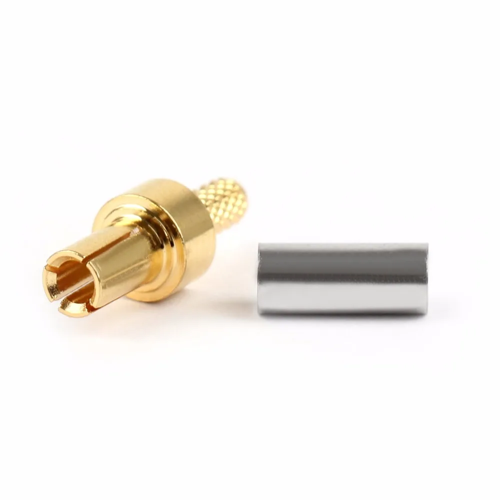 Areyourshop TS9 обжимной штекер RG174 RG316 LMR100 кабель с прямым коннектором 10 шт.