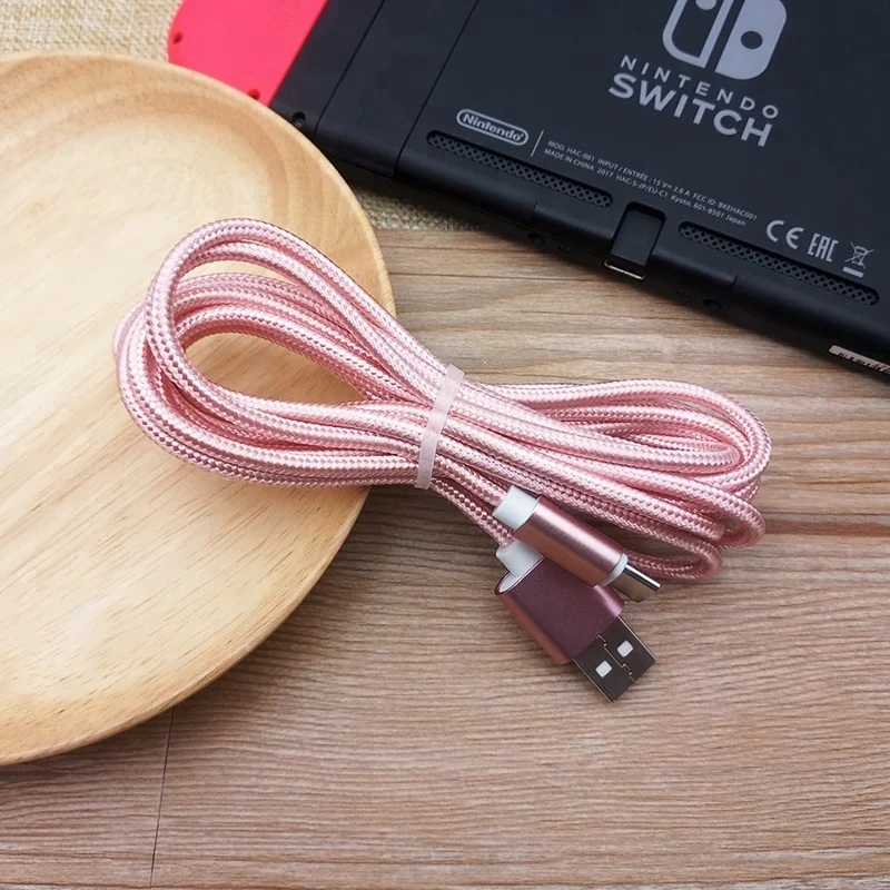 HANNORD USB C кабель 2A Быстрая зарядка нейлоновая оплетка type C кабель для передачи данных зарядный кабель для телефона Android samsung HUAWEI xiaomi
