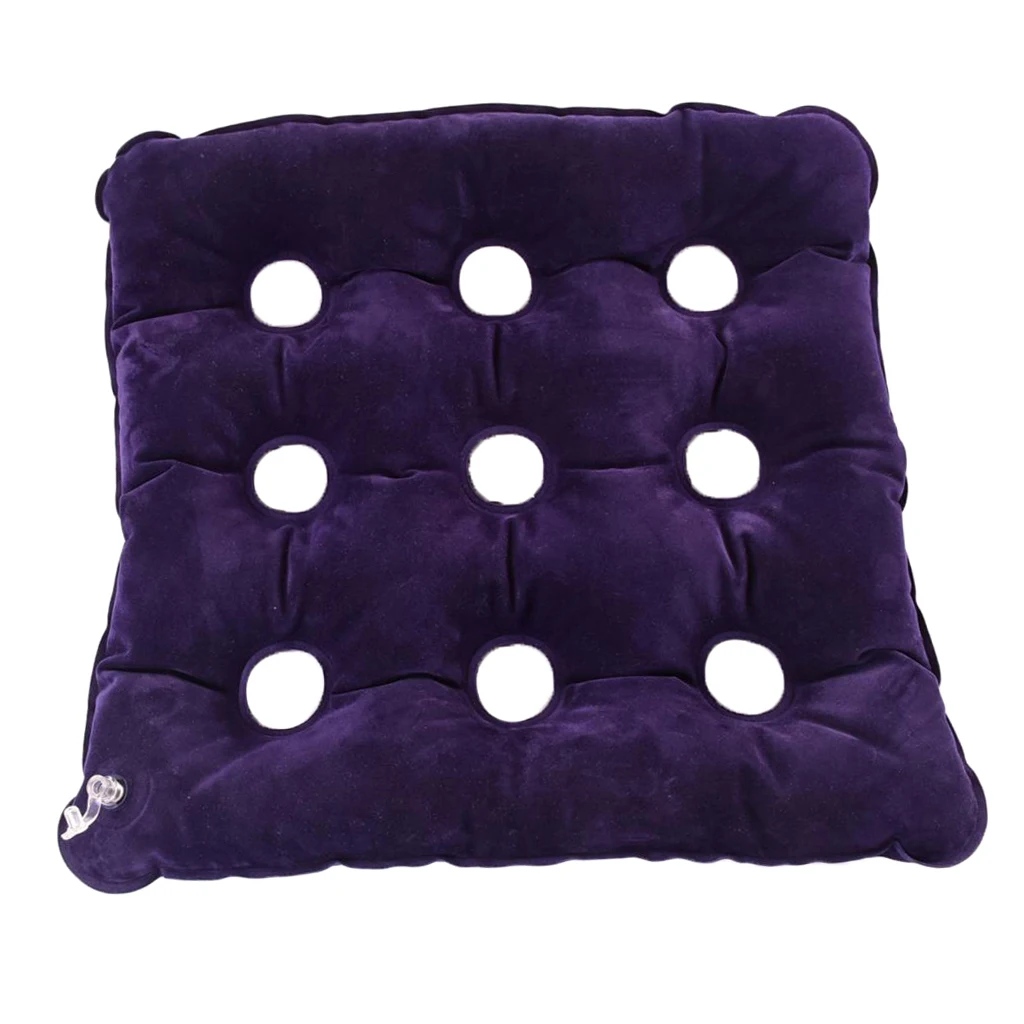 

Premium Air Inflatable Seat Cushion Heat Sealed Construction for Wheelchair Home School Office Car Support Brace