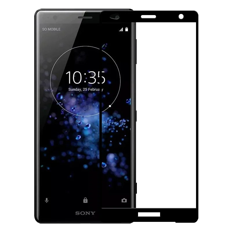 Закаленное стекло для экрана Sony Xperia XZ2 H8216 H8266 H8276 защитная пленка Compact H8314 H8324 3D|Защитные стёкла и плёнки