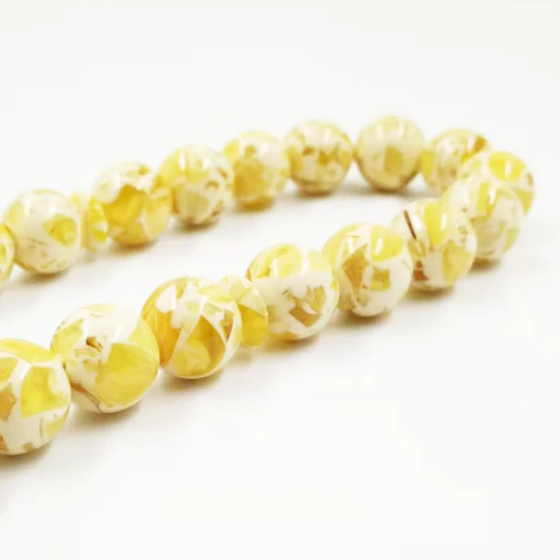Аромат Tesbih Ambers желтый цвет Мужские Tasbih исламские четки Sobh Mulsim Ароматические браслеты