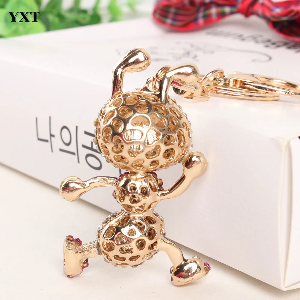 Женская подвеска в виде больших глаз из красной ткани|bag key chain|key chainkeyring love |