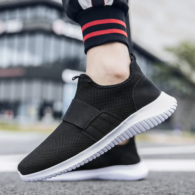 Plus Size Mens Casual Shoes Breathable Hot Sales Slip On Loafers Men Fashion Outdoor Sneakers Sapato Masculino Zapatos Chaussure | Обувь