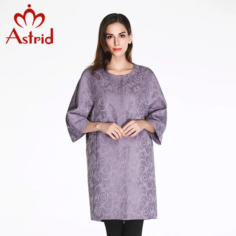 Астрид 2016 новый летний женщин высокое качество мода плащ Большой размер три