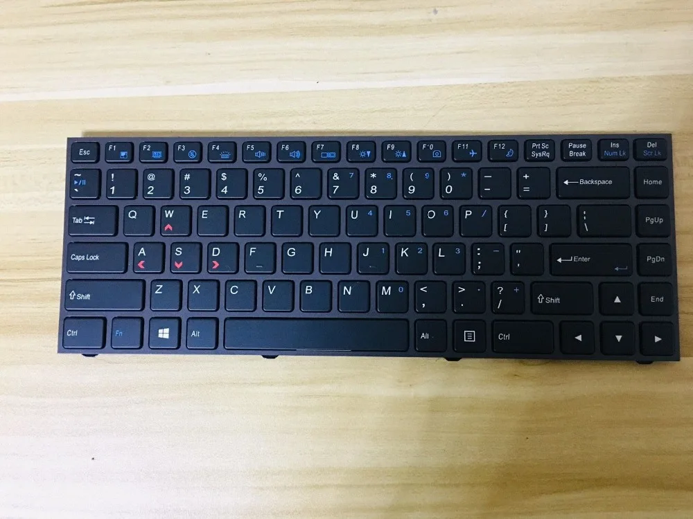 Клавиатура для ноутбука CLEVO P640 P640RE P640RF с американской раскладкой | Компьютеры и