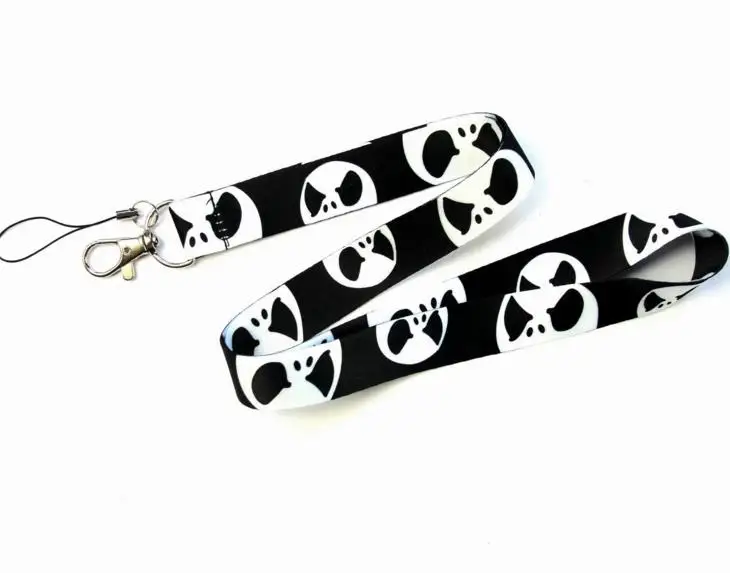 

1 Pcs Kawaii Christmas Keychian Lanyard Badge ID Cards Holders JACK Pumpkin Mobile Phone Key Straps Gift Toys