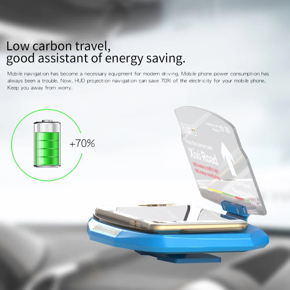 Вселенная навигационный Кронштейн Автомобильный HUD Стенд держатель проекция для