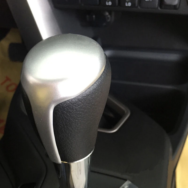 Подходит для Toyota Аква 2014 2015 2016 2017 2018 Хромированная ручка переключения рулевого
