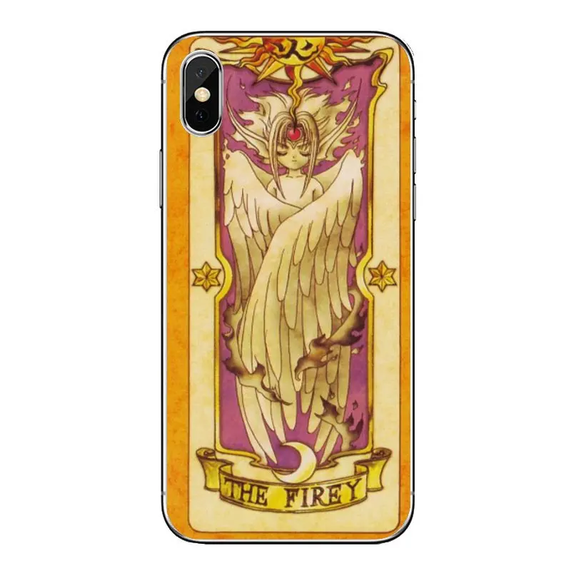 Чехол для мобильного телефона sakura card captor cardcaptor Voice Card Samsung Galaxy A5 A6 A7 A8 A9 J4 J5 J7 J8 2017 2018
