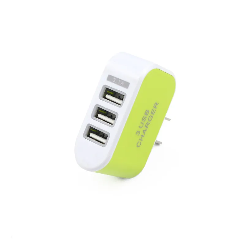 BThocing USB Три-выходной порт зарядное устройство 5 V 3 1 A США Plug/EU Plug