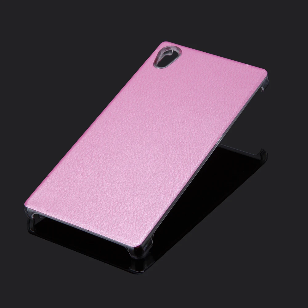 Роскошный модный ультратонкий кожаный чехол-накладка для Sony Xperia Z4 E6533 E6553 / Z5 E6603