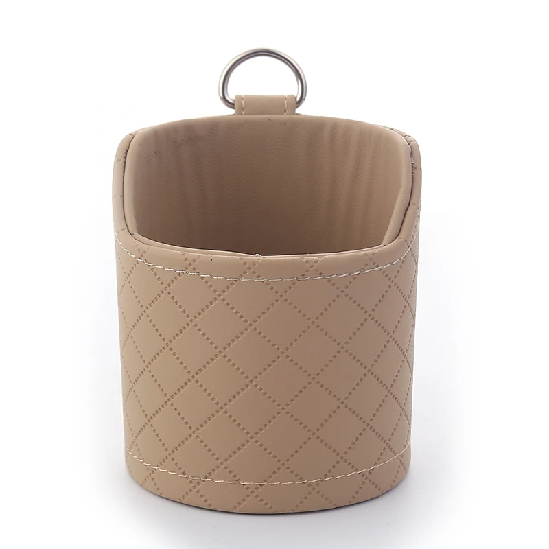 

Автомобильная воздушная розетка, сумка для телефона, кожаная, многофункциональная, органайзер, черный, бежевый, серый, коричневый, для телеф...