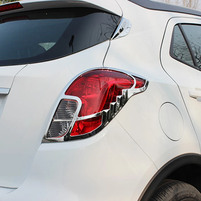 Для Opel Mokka Buick Encore 2016 ABS хромированные задние фонари для автомобиля лампы