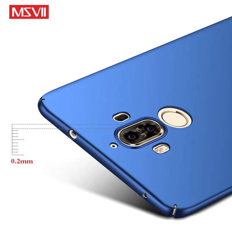 Чехол для Huawei mate 9 чехол pro роскошный брендовый жесткий MSVII из поликарбоната