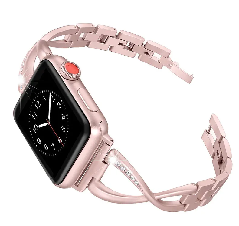 Новый браслет из нержавеющей стали для apple watch ремешок 42 мм/38 мм iwatch серии 3/2/1